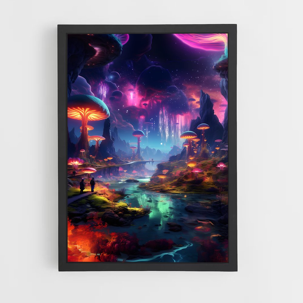 Poster Rivière des Champignons (vue 2)
